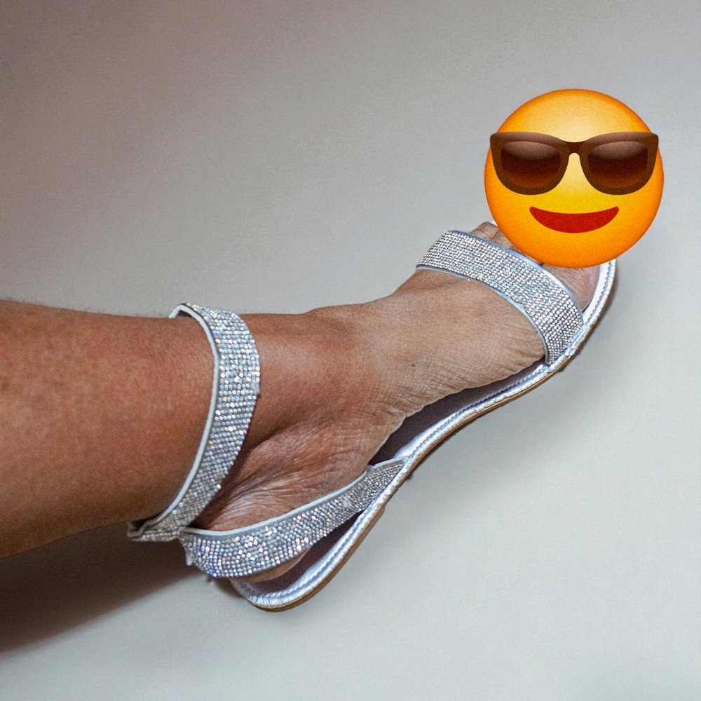 Silver Women's Sandals